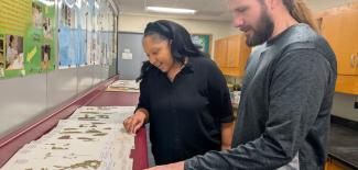 herbarium picture Tanisha and Stephen